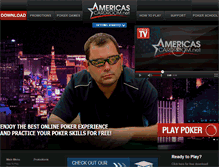 Tablet Screenshot of americascardroom.net